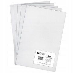 Декоративен филц 30 x 20 см | WHITE / 1 брой