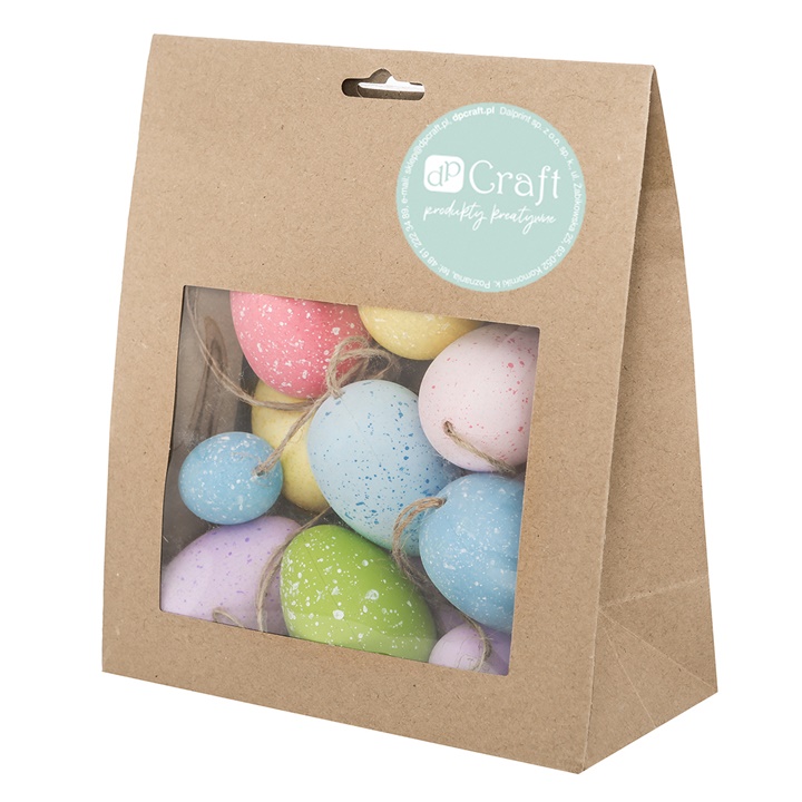 Комплект яйца за закачане 20 броя | пастелна-светли петна Комплект яйца за закачане 20 броя | пастелна-светли петна
