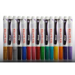 Маркери за текстил DARWI TEX glitter 6 мл - изберете цвят