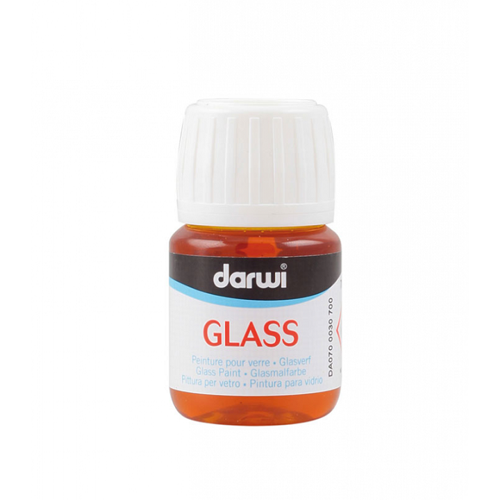 Darwi Glass Витражна боя 30 мл - различни нюанси