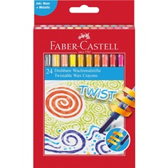 Faber-Castell Twist восъчни пастели с издърпване | различни комплекти