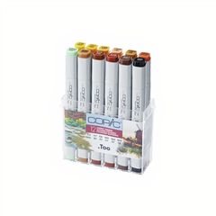 Флумастери COPIC Classic Autumn Colours - комплект от 12 броя