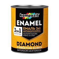 Антикорозионен емайл 3 в 1 KOMPOZIT DIAMOND 0,65 л - различни нюанси