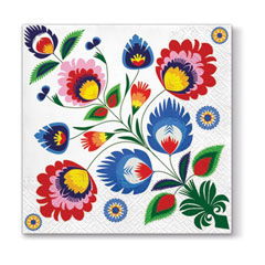 Салфетки за декупаж - Народен мотив - 1 брой