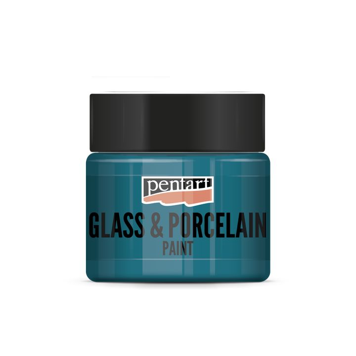 Боя за стъкло и порцелан PENTART - 30 ml | turquoise-green Боя за стъкло и порцелан PENTART - 30 ml | turquoise-green