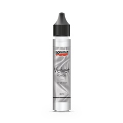 Прах с ефект кадифе PENTART 30мл | White