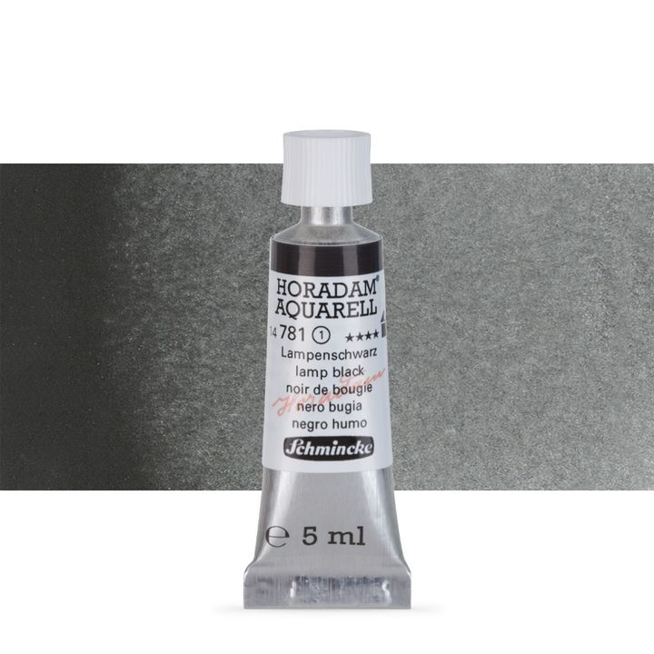 Акварелна боя в тубичка Schmincke Horadam 5 ml | 781 Lamp Black Акварелна боя в тубичка Schmincke Horadam 5 ml | 781 Lamp Black