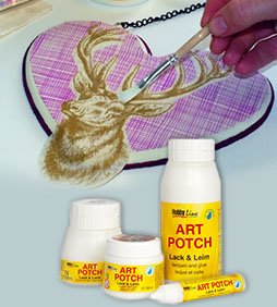 Лак и лепило за декупаж HOBBY Line ART POTCH Varnish & Glue - 150 мл - 250 мл