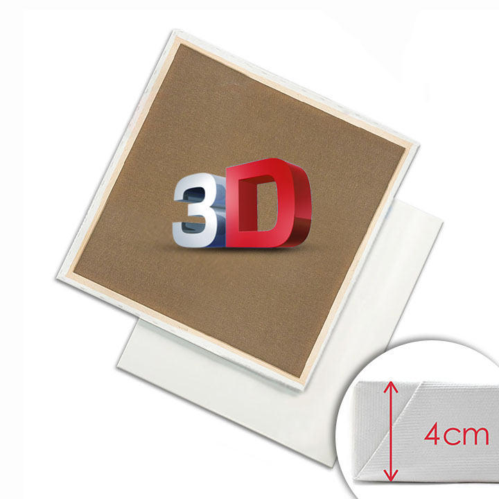 3D Платно за рисуване върху рамка PROFI - изберете размер