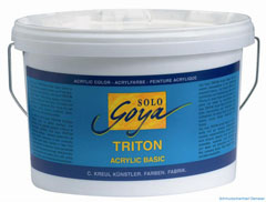 Акрилна боя Solo Goya TRITON 2500 ml | Mixing White