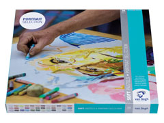 Сухи пастели комплект Portrait Selection Van Gogh - 36 броя