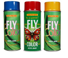 Акрилен лак в спрей FLY COLOR 400 ml - изберете нюанс