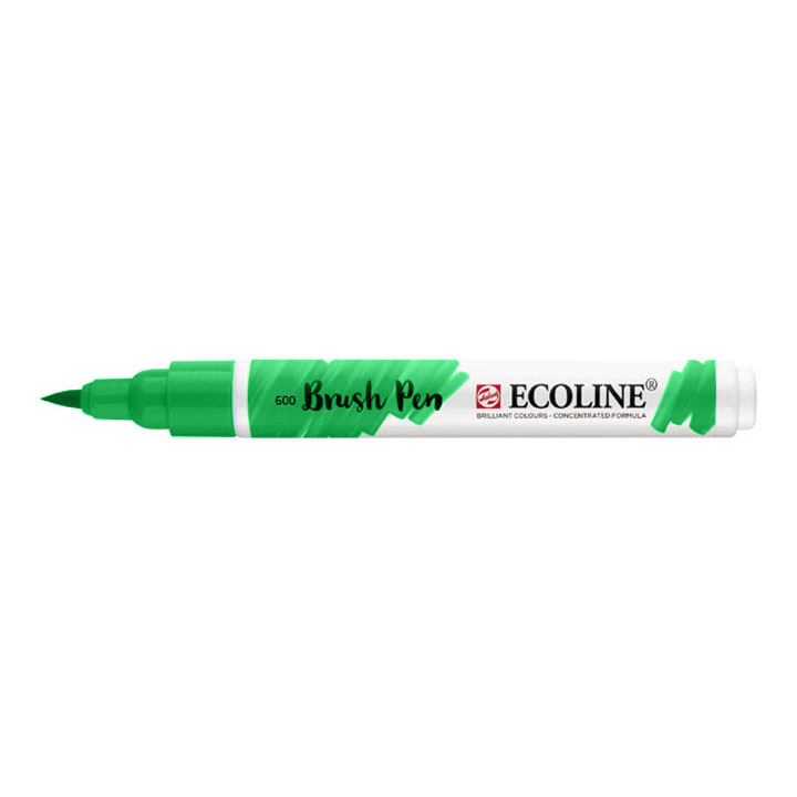 Акрилен маркер Ecoline brush pen - Green 600