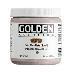 Акрилна боя GOLDEN Heavy Body Mica Flake | Различни цветове