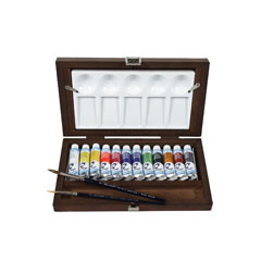 Акварелни бои Van Gogh 12x10ml +  аксесоари