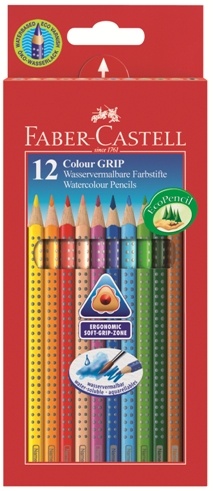 Акварелни цветни моливи 2001 комплект 12 бои