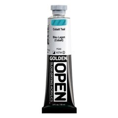Бавносъхнеща акрилна боя GOLDEN OPEN 59 ml | Различни нюанси