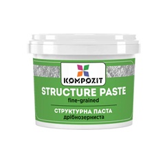 Бяла финозърнеста структурираща паста от Kompozit | Различни томове