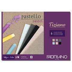 Блок от цветни хартии за пастел FABRIANO Tiziano
