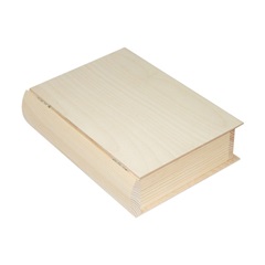 Дървена кутия книга 21x27.5x7 cm