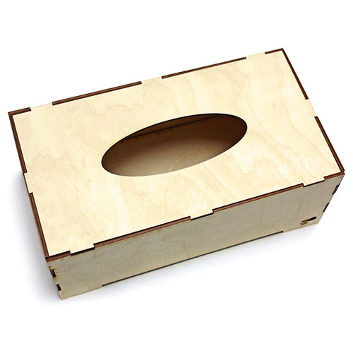 Дървена кутия със закопчване