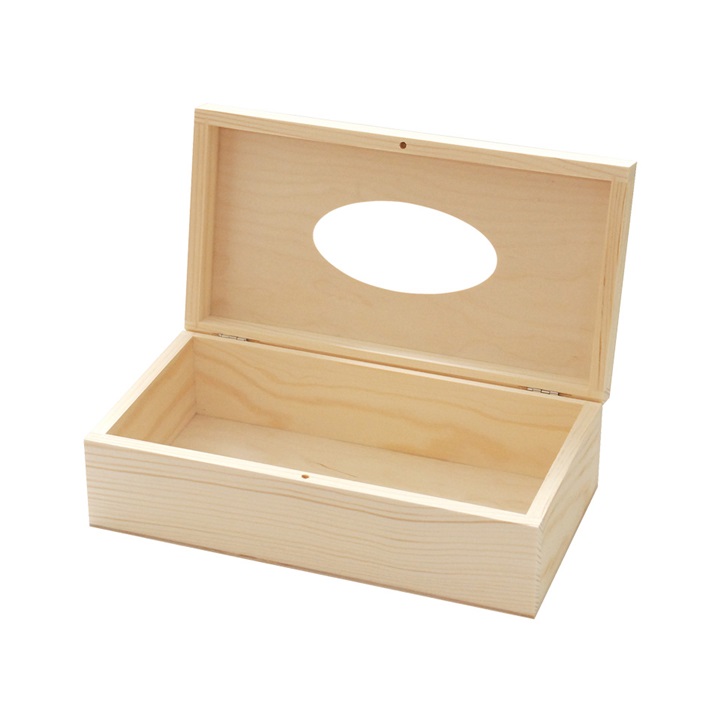 Дървената кутия за салфетки 26x13.7x8 cm