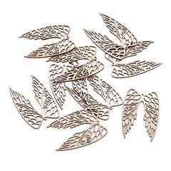 Дървени крила 6 см / комплект от 9 части