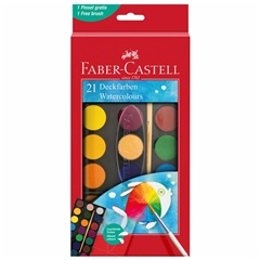 Faber Castell Акварели 30 мм 21 броя