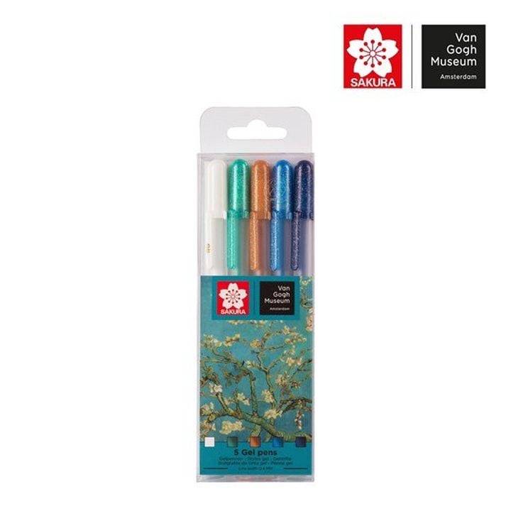 Гел химикалка Sakura Gelly Roll - Van Gogh Museum - 5 бр.