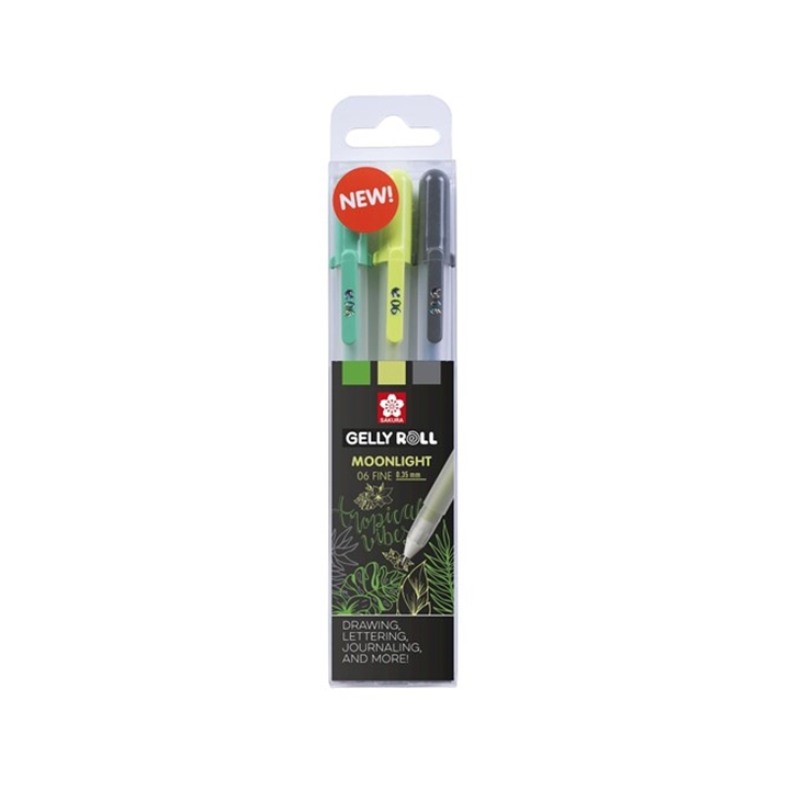 Гел моливи Sakura Gelly Roll MOONLIGHT - 3 броя | различни варианти
