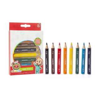 Jumbo моливи Cocomelon 8 бр