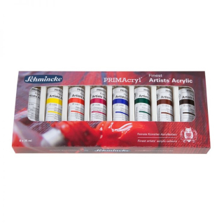 Комплект акрилни бои в тубички Schmincke PRIMAcryl 8 x 35 ml