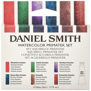 Комплект минерални акварелни бои Daniel Smith PRIMATEK - 6 x 5 мл