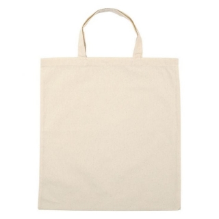 Памучна бяла торба за покупки - 5 броя