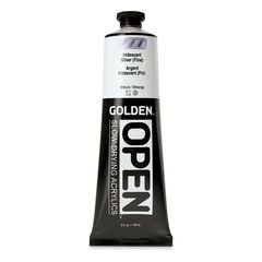 GOLDEN OPEN Бавносъхнеща преливаща акрилна боя 148 ml | Различни нюанси