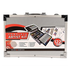 Голям художествен комплект Daler-Rowney Complete Artist Kit - 122 части