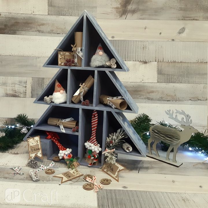 Хартиена декорация еленче 20 см