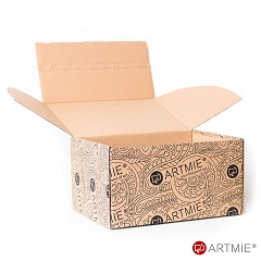 Картонена кутия с печат ARTMIE 10 бр. - различни размери