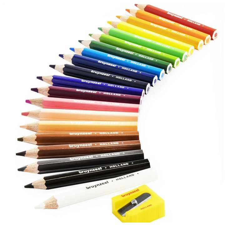 Къси моливи Bruуnzeel Holland / 20 броя