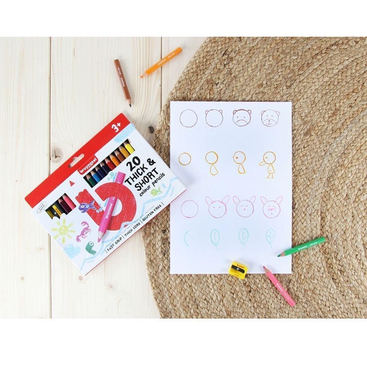 Къси моливи Bruуnzeel Holland / 20 броя