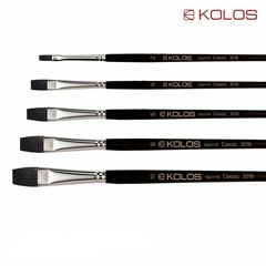 Kolos Classic 3016 Плоска четка за коса от катерица | Различни размери