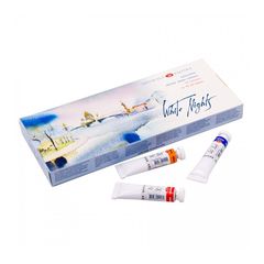 Комплект акварелни бои "Бели нощи