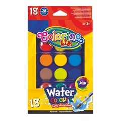 Комплект акварелни бои Colorino от 18