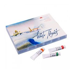 Комплект акварелни бои White Nights в тубички