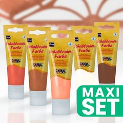 Комплект бои за шаблони KREUL - топли нюанси