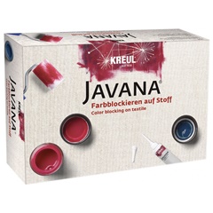 Комплект бои за текстил за техника на блокиране JAVANA KREUL