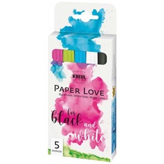 Комплект флумастери KREUL Paper Love 5 броя