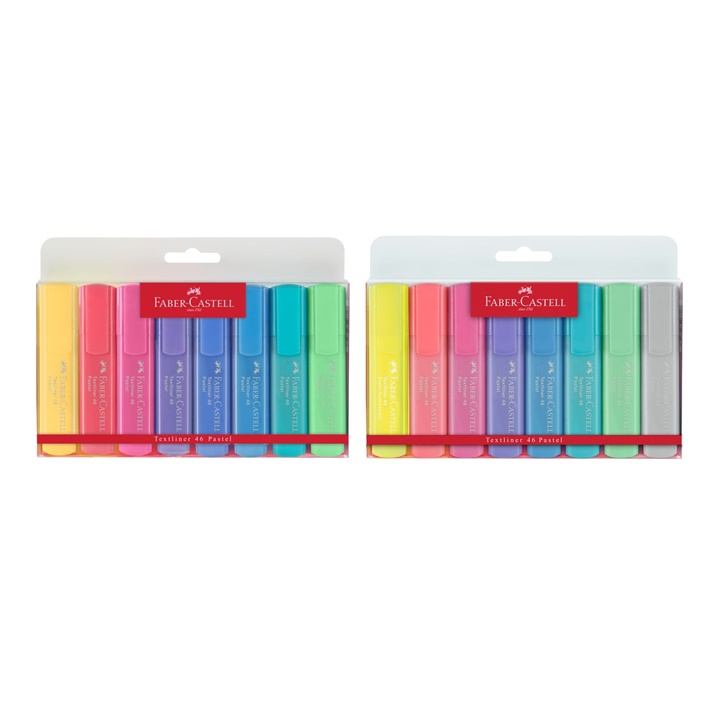 Комплект маркери Faber - Castell 1546 8 броя | различни цветове