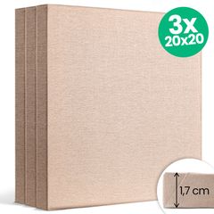 Комплект от 3 платна за рисуване NATURE ECO