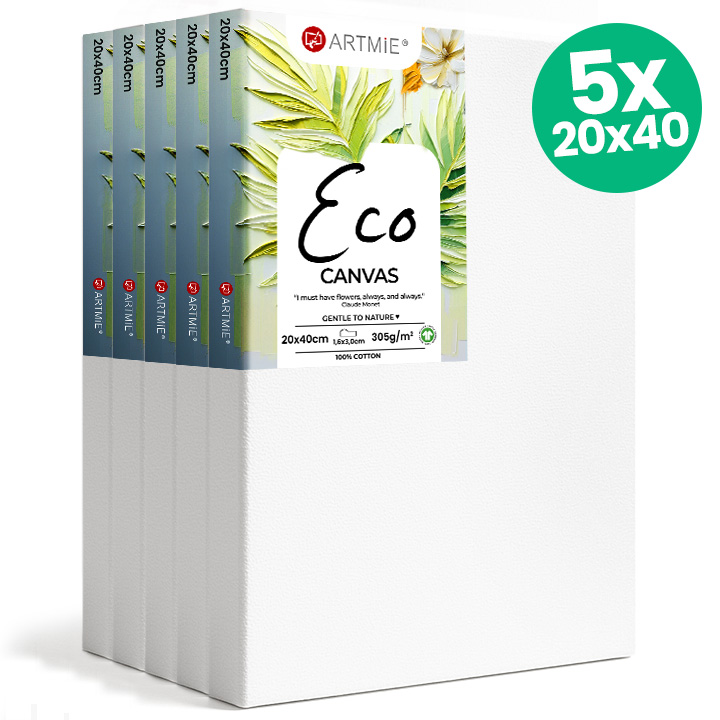 Комплект от 5 платна за рисуване ECO 20x40 cm Комплект от 5 платна за рисуване ECO 20x40 cm